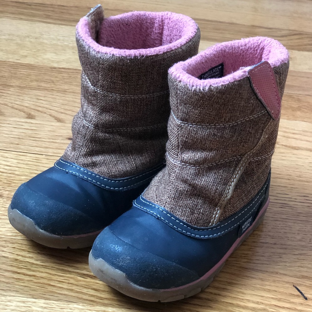 See Kai Run Toddler Girls Baker Snow Boots
